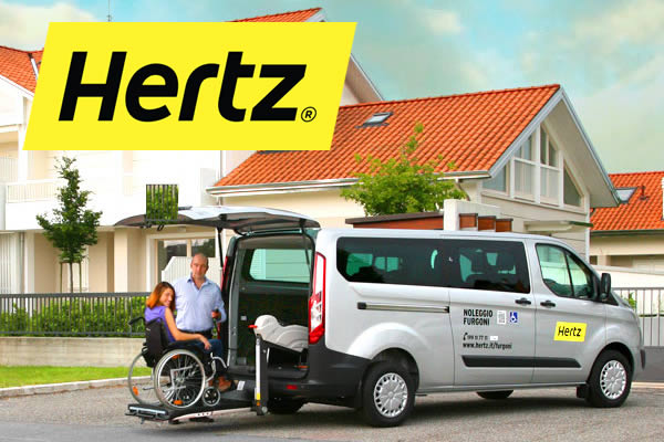 hertz wheelchair van rental near me
